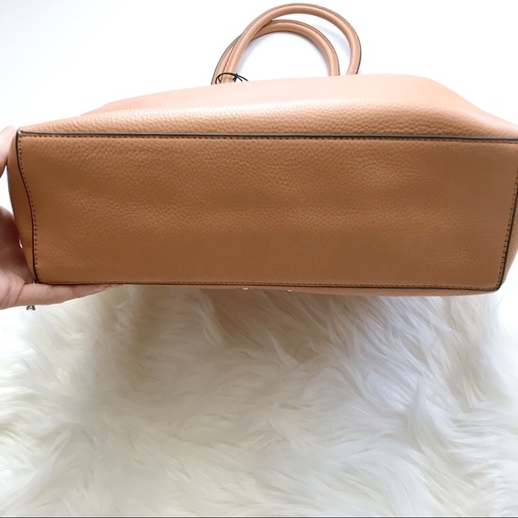 Rebecca Minkoff Adeline Honey Pebble Leather Tote - Picture 4 of 8